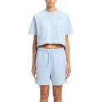 Reebok Icon Elements Tee Mavi Kadın Kısa Kol T-Shirt - XS