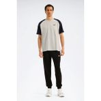 Reebok Id Raglan T-Shırt A Grı Mulıne Erkek Kısa Kol T-Shirt - XL - Çok Renkli