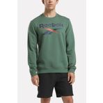Reebok Identity Big Logo Yeşil Erkek Sweatshirt