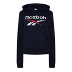 Reebok Lacivert Kadın Yuvarlak Yaka Sweatshirt IQ4428 RI BL FLEECE Hoodie, XS