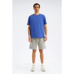 Reebok New Id Reg Iı Tee Saks Erkek Kısa Kol T-Shirt - Mavi