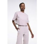 Reebok Pembe Kadın Kısa Kol T-Shirt CL AE BIG LOGO CROP TEE