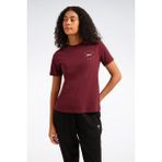 Reebok Q3 Id Tee Bordo Kadın Kısa Kol T-Shirt - XS