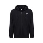Reebok Regular Fit Zip Ceket, L, 5003352770, Siyah, Erkek