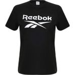 Reebok RI BL T-SHIRT Siyah Kadın Kısa Kol T-Shirt