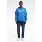 Reebok Rı Ft Bıg Logo Oth Hood 101965471 Erkek Sweatshirt Mavi S-Xxl