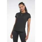 Reebok WOR Commercial Poly Siyah Kadın Kısa Kol T-Shirt - XS