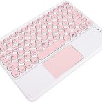 Reeder A8i Q2 8" Uyumlu Kablosuz Bluetooth Şarjlı TouchPad'li Türkçe Q Klavye - Pembe