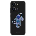 Reeder S19 Max Pro S Zoom İle Uyumlu Siyah Astro Desenli Silikon Kılıf