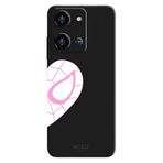 Reeder S19 Max Pro S Zoom İle Uyumlu Siyah Spider-Woman Desenli Silikon Kılıf
