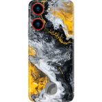 Reeder S19 Max Pro S Zoom Kılıf Desenli Baskılı Tpu Rubber Kapak Siyah Sarı 22 - 001-Renkli