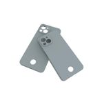 Reeder S23 Pro Max Kılıf Kamera Korumalı Silikon Rubber Arka Kapak (Gri)