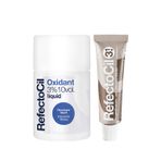 RefectoCil No 3.1 Kaş ve Kirpik Boyası + %3 10 Vol 100 ml Sıvı Oksidan