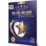 Referans Yayınları Bilgi Sarmal TYT Dil Bilgisi Yıldızlar Yarışıyor 45 Li Branş Denemesi