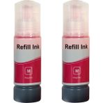 Refill İnk 103 Mürekkep Epson L3150 mürekkep Kutusuz(Muadil) 2 Li - Kırmızı