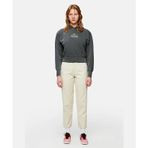 Reflect Studio PA2-02-001 Bej Logo Tag Painter Pants Unisex Pantolon