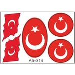 Refleks Motor 023 A5 Tek Paket Çoklu Sticker