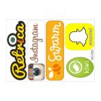 Refleks Motor 051 A5 Tek Paket Çoklu Sticker