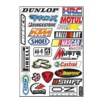 Refleks Motor A4 006 Tek Paket Çoklu Sticker