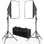 Refleks Softbox 50x70 Tek Duy Ampul Hariç 2'li Sürekli Işık Seti