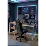 reflekta Raflı Oyuncu Masası 60x160 cm. Gaming Masa Demonte