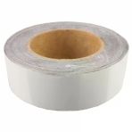 Reflektif Fosfor Şerit Bant Reflektör Beyaz 4cm x 25 Metre