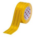 Reflektif Şerit Bant Reflektör Bal Peteği Desenli Tüvtürk Uyumlu Beyaz(5,5 Cm X 5 Mt)