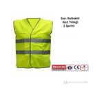 Reflektörlü Yelek - Ikaz Yeleği (Sarı) sari
