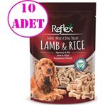 Reflex 10x150 gr Kuzulu ve Pirinçli Yarı Yumuşak Köpek Ödül Maması