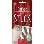 Reflex 5 gr 3 Cat Stick Biftek ve Kuzu Etli Tahılsız Kedi Ödül Çubukları