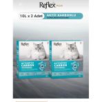 Reflex Aktif Karbonlu 10 Lt 2'Li Topaklanan Kedi Kumu