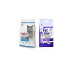 Reflex Hamsili 2 kg Yetişkin Kedi Maması+ Pro Line Lavanta Kokulu 5 lt Kedi Kumu