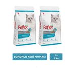 Reflex Kısırlaştırılmış / Sterilised Somonlu ve Pirinçli Kedi Maması 2 kg x 2