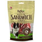 Reflex Kurutulmuş Ördek Sandviç Çubuk 80 gr Köpek Ödülü