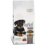 Reflex Kuzu Etli ve Pirinçli 1 kg Açık Yavru Köpek Maması