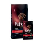 Reflex Orta ve Büyük Irk Yavru Köpek İçin Kuzu Etli ve Pirinçli Kuru Mama - 3 Kg