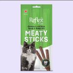 Reflex Plus 15 gr 3 Adet Tavuklu ve Ördek Etli Tahılsız Kedi Ödül Çubuğu