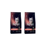 Reflex Plus 2x1,5 kg Hairball Somonlu Kedi Maması