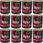 Reflex Plus 400 gr 12 Adet Kuzulu Parça Etli Yavru Köpek Konservesi
