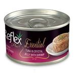 Reflex Plus 70 gr Essential Ton Balıklı ve Karidesli Jel Yetişkin Kedi Konserve