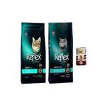 Reflex Plus Cat Sterilsed Tavuklu ve Somonlu 2x1.5 kg Kısırlaştırılmış Kedi Maması+ Kedi Konserve Maması