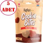 Reflex Plus Cookie Bites Mini Hearts Küçük Irk Köpek Ödül Maması 150 Gr 5 Ad