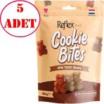 Reflex Plus Cookie Bites Mini Teddy Bears Küçük Irk Köpek Ödül Maması 150 Gr 5 Ad