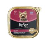 Reflex Plus Dana Etli Sos İçinde Küçük Irk 85 gr Yetişkin Konserve Köpek Maması