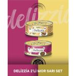 Reflex Plus Delizzia Hindi Etli Pate & Tavuklu-Ciğerli Gravy Yetişkin Kedi Maması Seti 2X85 Gram