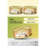Reflex Plus Delizzia / Kıyılmış Hindi Etli Yetişkin Kedi Maması 85g x 2 Adet