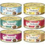 Reflex Plus Delizzia Kıyılmış Karışık Yetişkin Kedi Maması Paketi 6X85 Gr.