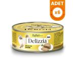 Reflex Plus Delizzia Kıyılmış Tavuklu Yetişkin Konserve Kedi Maması - 85 Gr 6 Adet