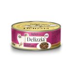 Reflex Plus Delizzia Sos İçinde Parça Etli Tavuklu ve Ciğerli Yetişkin Konserve Kedi Maması - 85 Gr 1 Adet