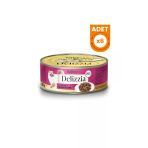 Reflex Plus Delizzia Sos İçinde Parça Etli Tavuklu Ve Ciğerli Yetişkin Konserve Kedi Maması 85 Gr 6